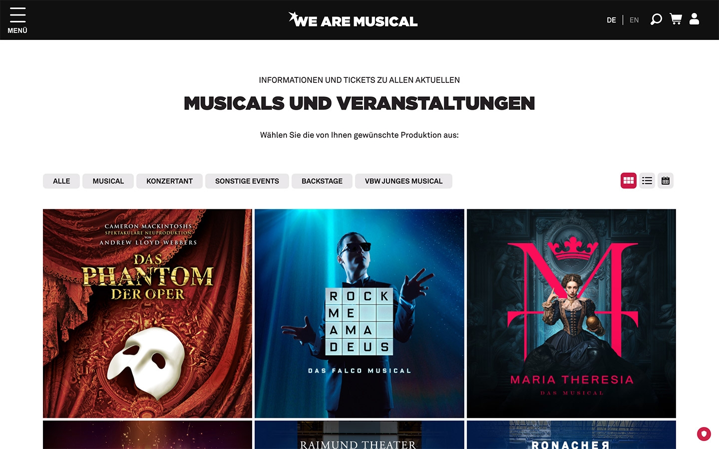 Musical Vienna | musicalvienna.at | 2024 (Screen Only 09) © echonet communication / Auftraggeber